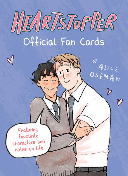 Laurence King Official Heartstopper Fan Cards: 42 Fully Illustrated Cards (Teen, Young Adult) - Kartenspiel - White - Einheitsgröße - Unisex - Pride, Allyship, Geschlecht und Identität