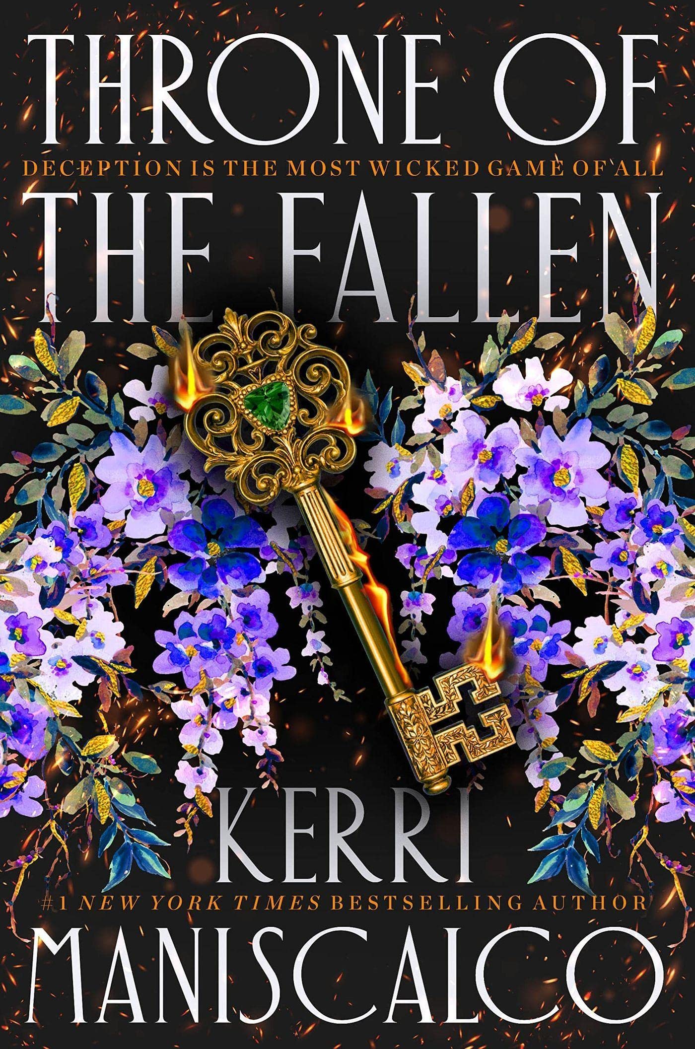 Throne of the Fallen: the seriously spicy and addictive romantasy from the author of Kingdom of the Wicked (A Prince of Sin)