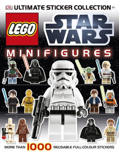LEGO® Star Wars Minifigures Ultimate Sticker Collection: More Than 1000 reuseble Full-Colour Stickers (Ultimate Stickers)