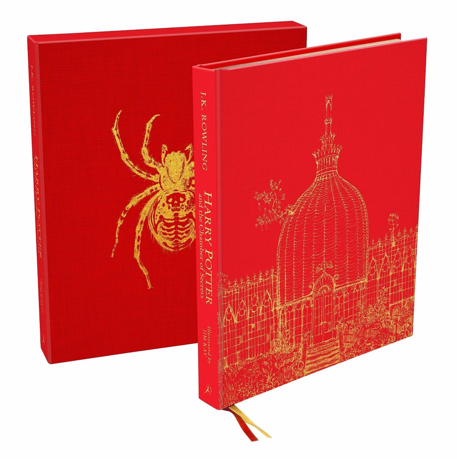 Harry Potter and the Chamber of Secrets: Deluxe Illustrated Slipcase Edition (Harry Potter, 2)