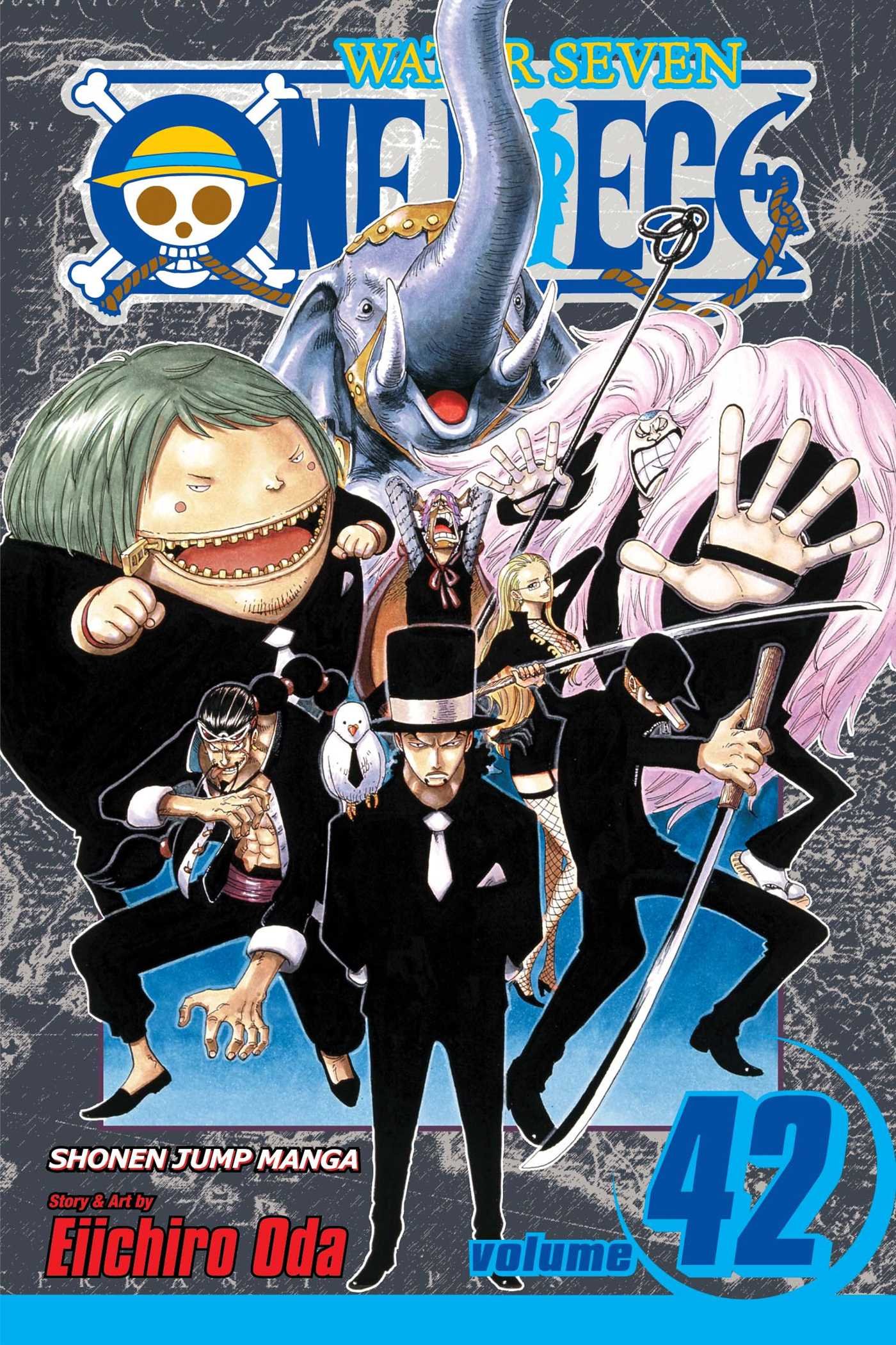 One Piece Volume 42: Pirates vs. CP9 (ONE PIECE GN, Band 42)