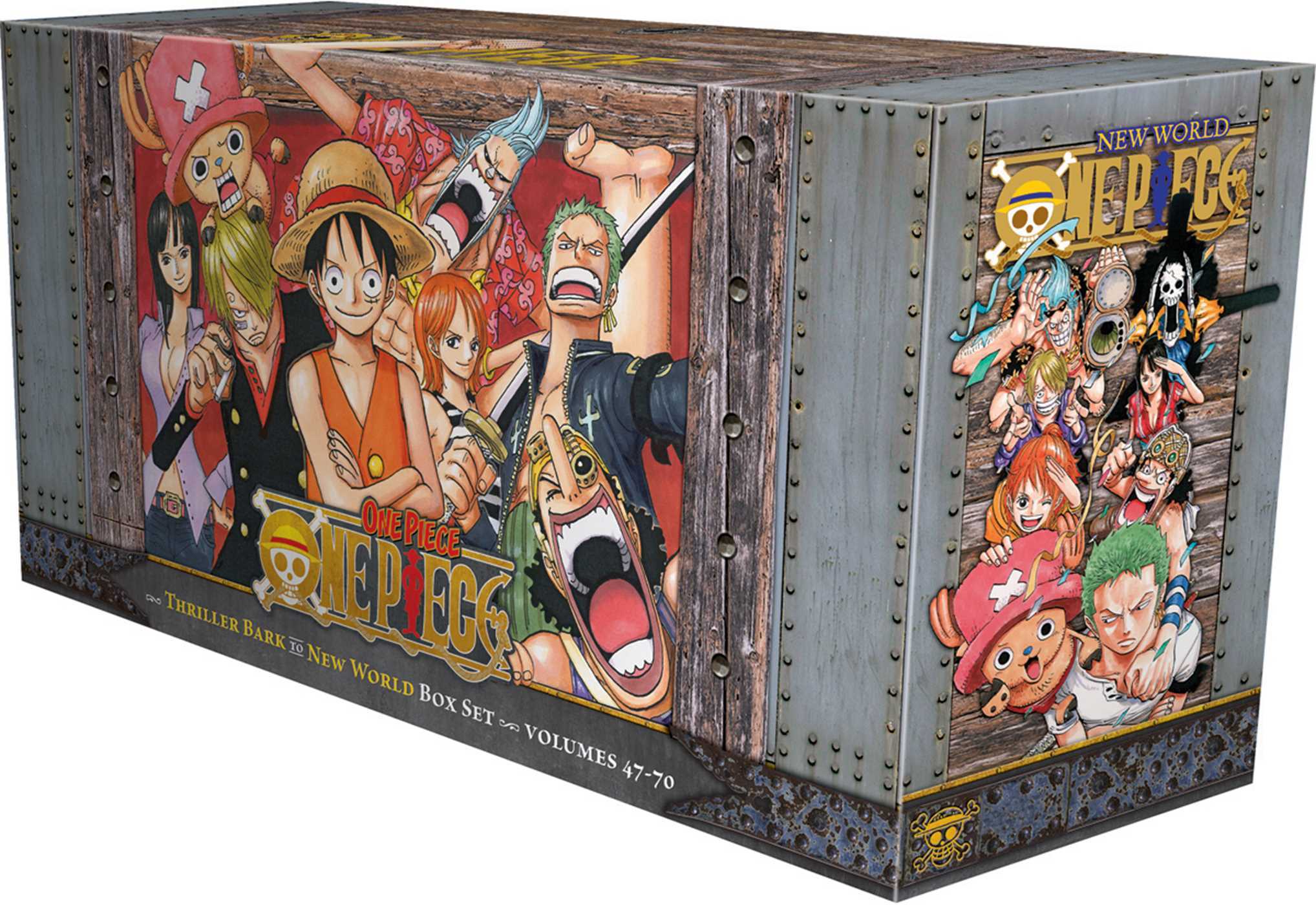 One Piece Box Set 3: Volumes 47-70 with Premium (ONE PIECE GN BOX SET, Band 3)