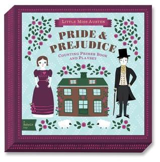 BabyLit Pride and Prejudice Counting Primer Board Book and Playset: Counting Primer Book and Playset (BabyLit Playset)