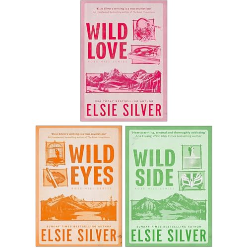 Rose Hill Series 3 Books Collection Set By Elsie Silver (Wild Love, Wild Eyes & Wild Side)