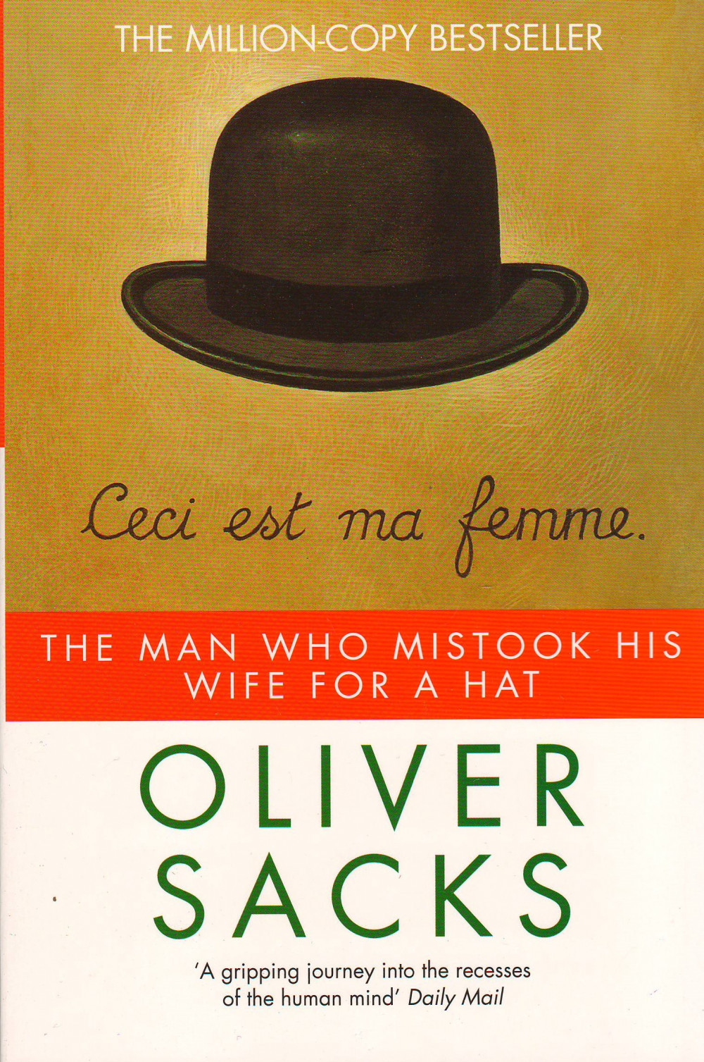 Man Who MIstook His Wife for a Hat