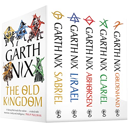 The Old Kingdom Series Books 1 - 5 Collection Box Set by Garth Nix