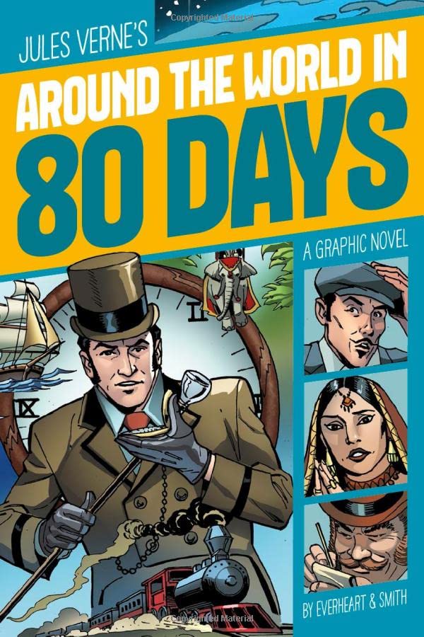 Around the World in 80 Days (Graphic Revolve: Common Core Editions)