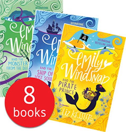 Liz Kessler The Tail of Emily Windsnap Serie 9 Bücher Sammelbox Set