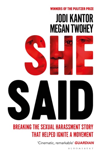 She Said: The New York Times bestseller from the journalists who broke the Harvey Weinstein story