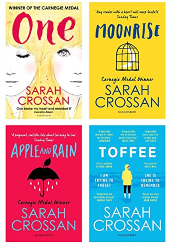 Sarah Crossan Collection 4 Books Set (One, Moonrise, Apple and Rain & Toffee)