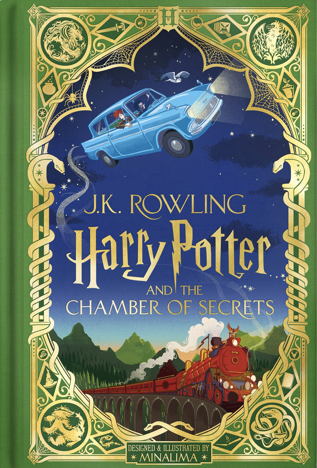 Harry Potter and the Chamber of Secrets: MinaLima Edition: Minalima Illustrated Edition (Harry Potter, 2)