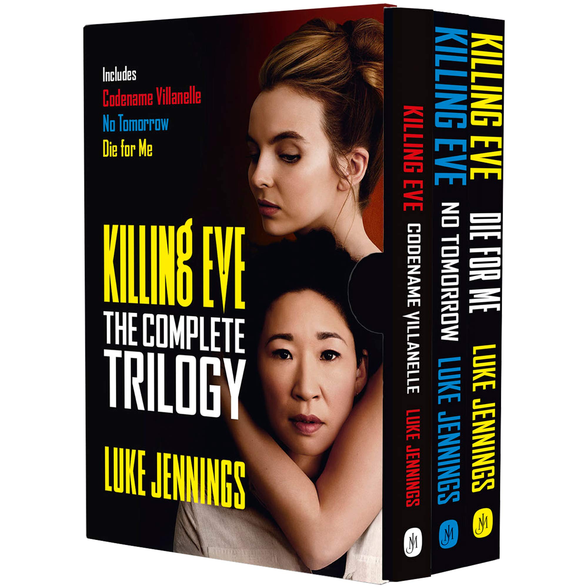 Killing Eve The Complete Trilogy Series 3 Books Collection Box Set by Luke Jennings (Die For Me, No Tomorrow & Codename Villanelle)