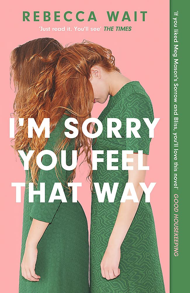 I'm Sorry You Feel That Way: the whip-smart domestic comedy you won't be able to put down