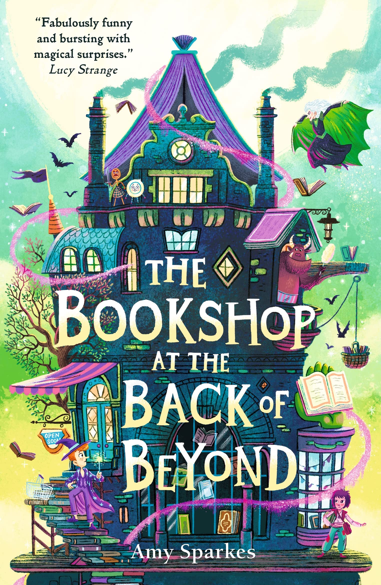 The Bookshop at the Back of Beyond: Magic and mayhem combine in this hilarious third instalment in Amy Sparkes' middle grade fiction fantasy adventure ... 9, 10, 11 (The House at the Edge of Magic, 3)