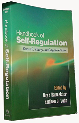 Handbook of Self-Regulation: Research, Theory, and Applications