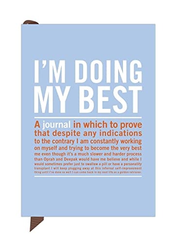 Knock Knock I`m Doing My Best Mini Inner Truth Journal