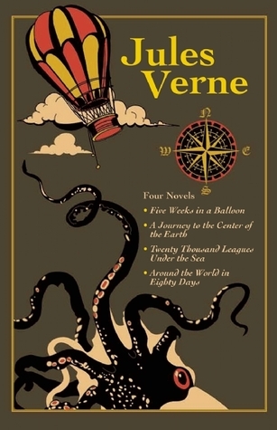 Jules Verne: Five Weeks in a Balloon / A Journey to the Center of the Earth / Twenty-Thousand Leagues Under the Sea / Around the World in Eighty DayS (Leather-bound Classics)