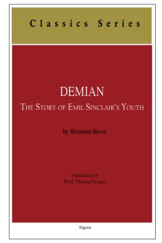 Demian: The Story of Emil Sinclair’s Youth