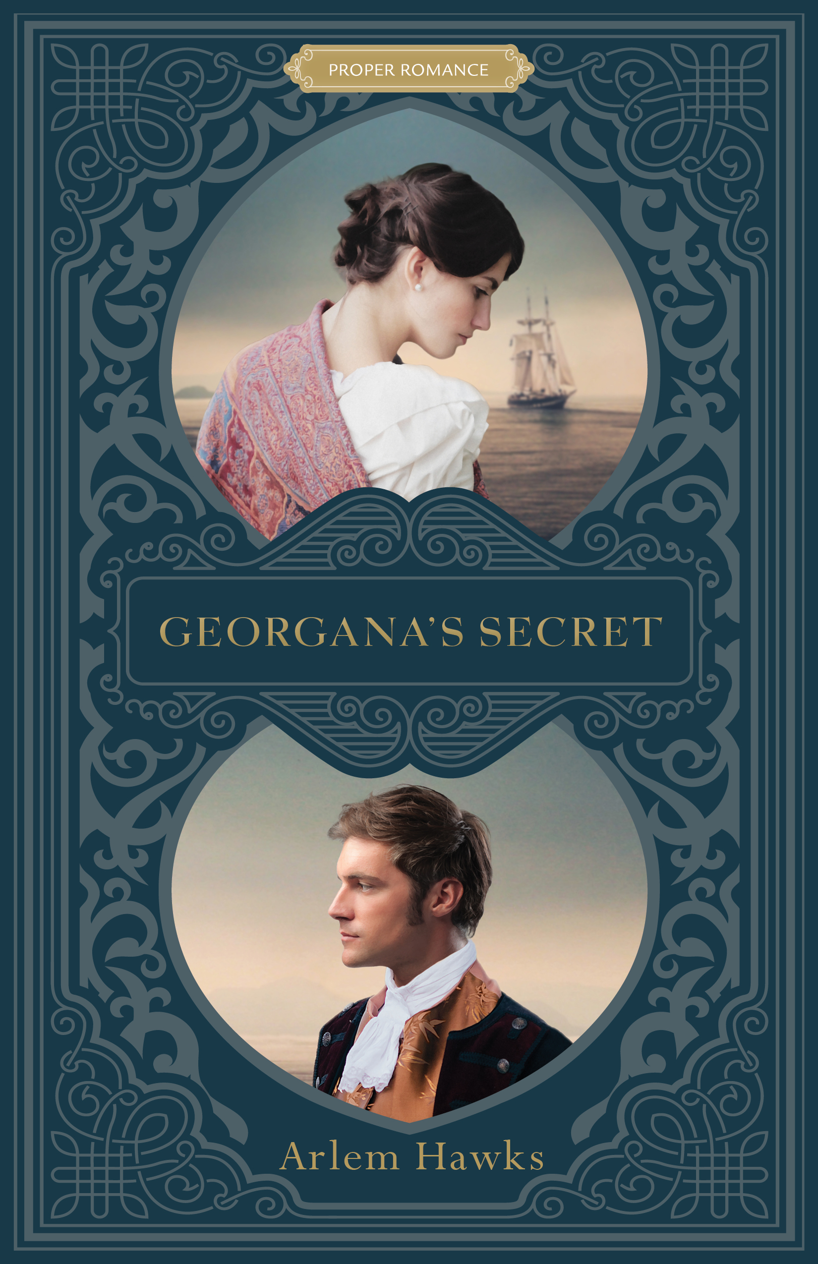 Georgana's Secret (Proper Romance Regency)