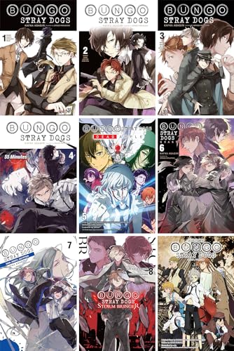 Bungo Stray Dogs Light Novel Set Vol 1-8