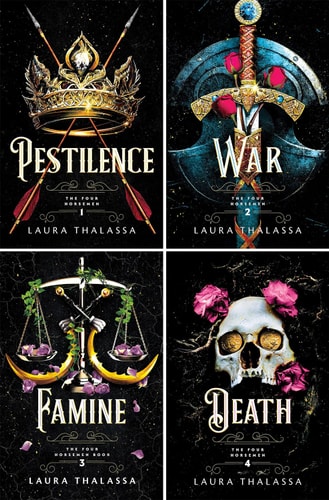 The Four Horsemen Series 4 Books Set. Pestilence, War, Famine, Death