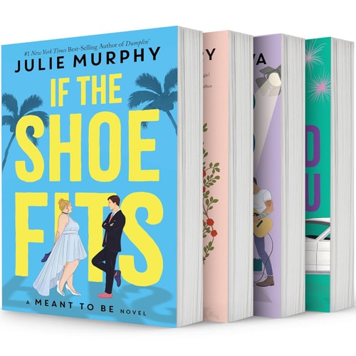Meant To Be Series, Collection Set of 4 Books. If the Shoe Fits, By the Book, Kiss the Girl, Tangled Up In You by Julie Murphy