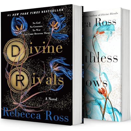 Letters of Enchantment Series, Collection Set 2 Books, by Rebecca Ross - Hardcover, Divine Rivals, Ruthless Vows