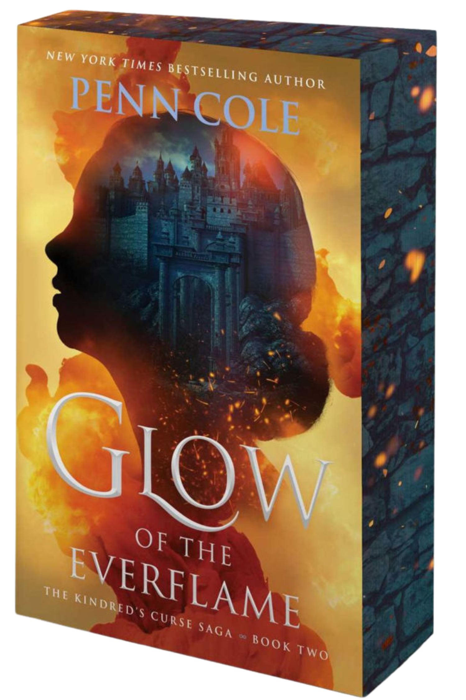 Glow of the Everflame: A Novel (Volume 2) (The Kindred’s Curse Saga)