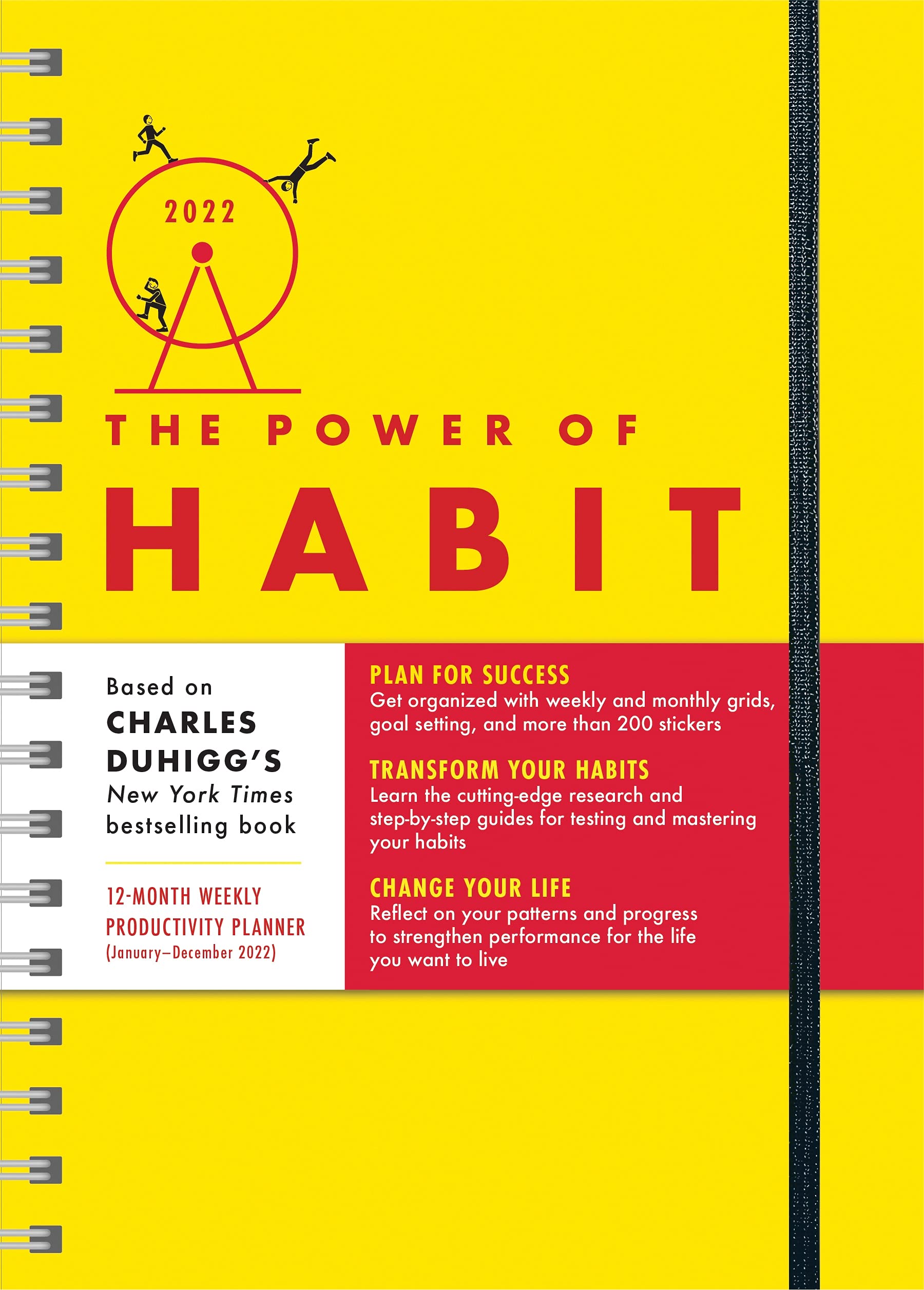 2022 Power of Habit Planner: A 12-Month Productivity Organizer to Master Your Habits and Change Your Life (Weekly Motivational Personal Development Planner with Habit Trackers and Stickers)