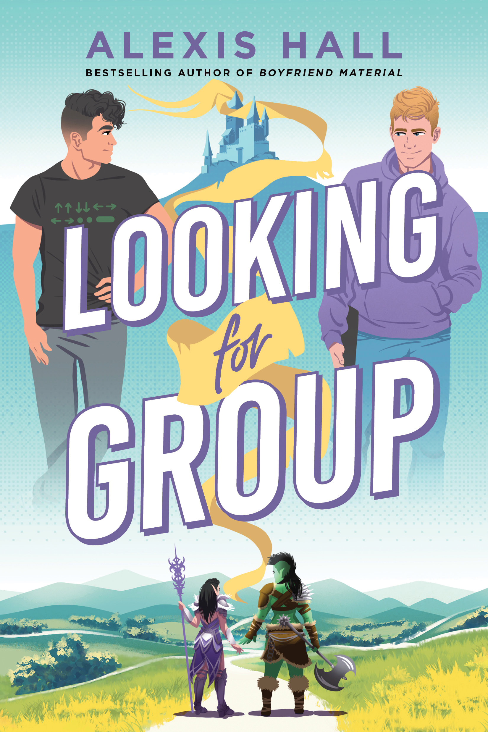 Looking for Group: An MM Gaming Romance from the Author of Boyfriend Material and Husband Material