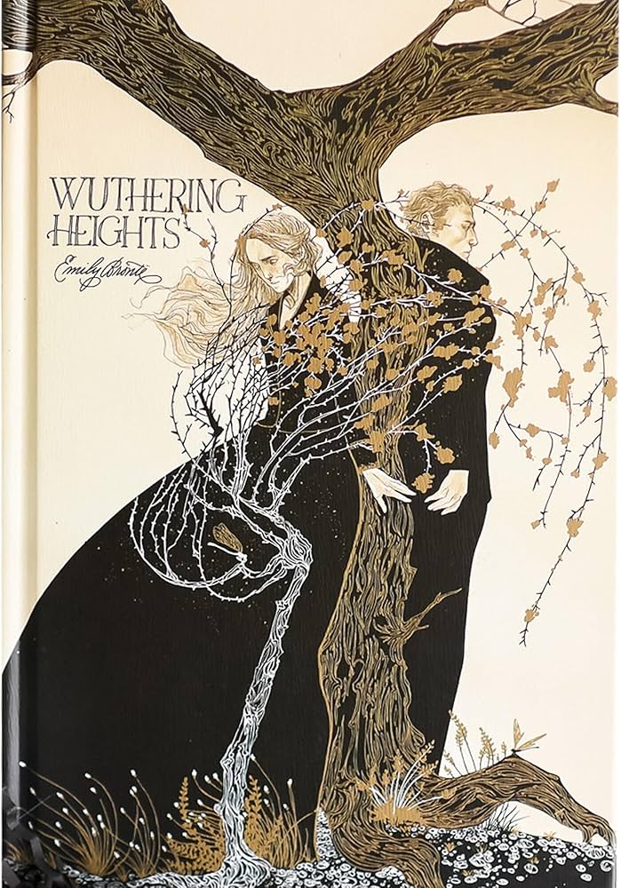 Wuthering Heights Hardcover | Litjoy Special Edition | Gold-Printed Cover with 6 Illustrated Pages
