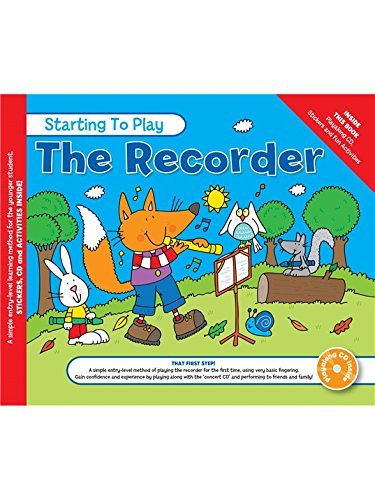 MUSIC FOR KIDS: Starting To Play The Recorder (Book & CD): Noten, Lehrmaterial, Bundle, CD für Blockflöte