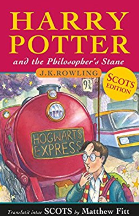 Harry Potter and the Philosopher's Stane Harry Potter and the Philosopher's Stone in Scots [Cover may vary]