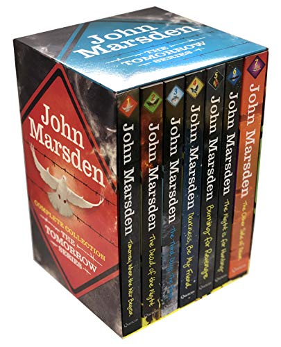 John Marsden The Tomorrow Collection 7 Books Set (The Other Side of Dawn, The Third Day, The Frost, The Dead of the Night, Tomorrow When the War Began, The Night is for Hunting, Darkness and More)
