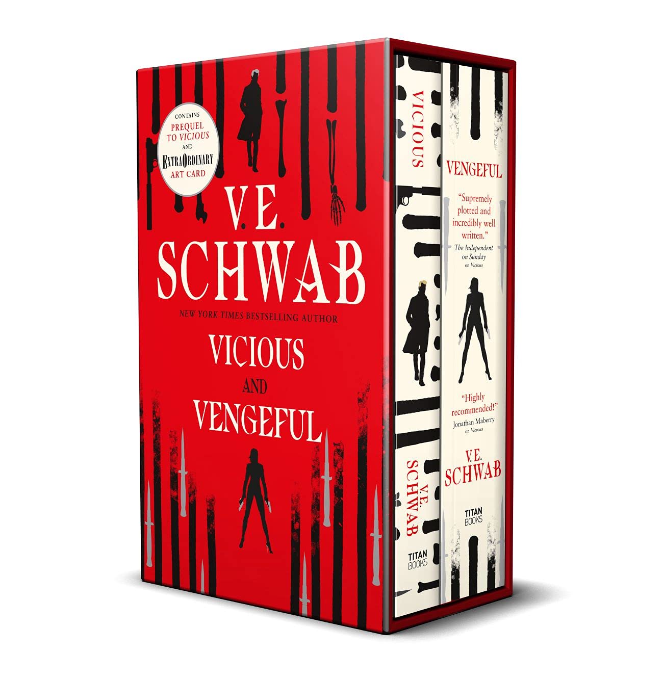 Vicious and Vengeful Slipcase: V.E. Schwab
