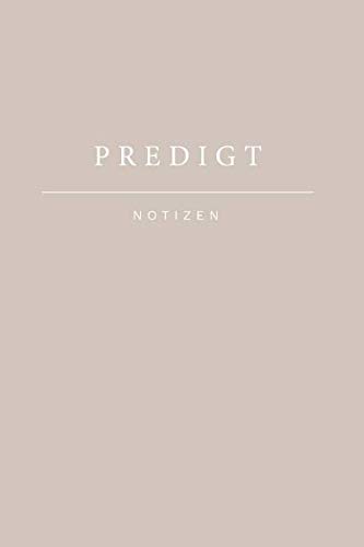 Predigtnotizen: LIEBEZURBIBEL (01, Band 1)