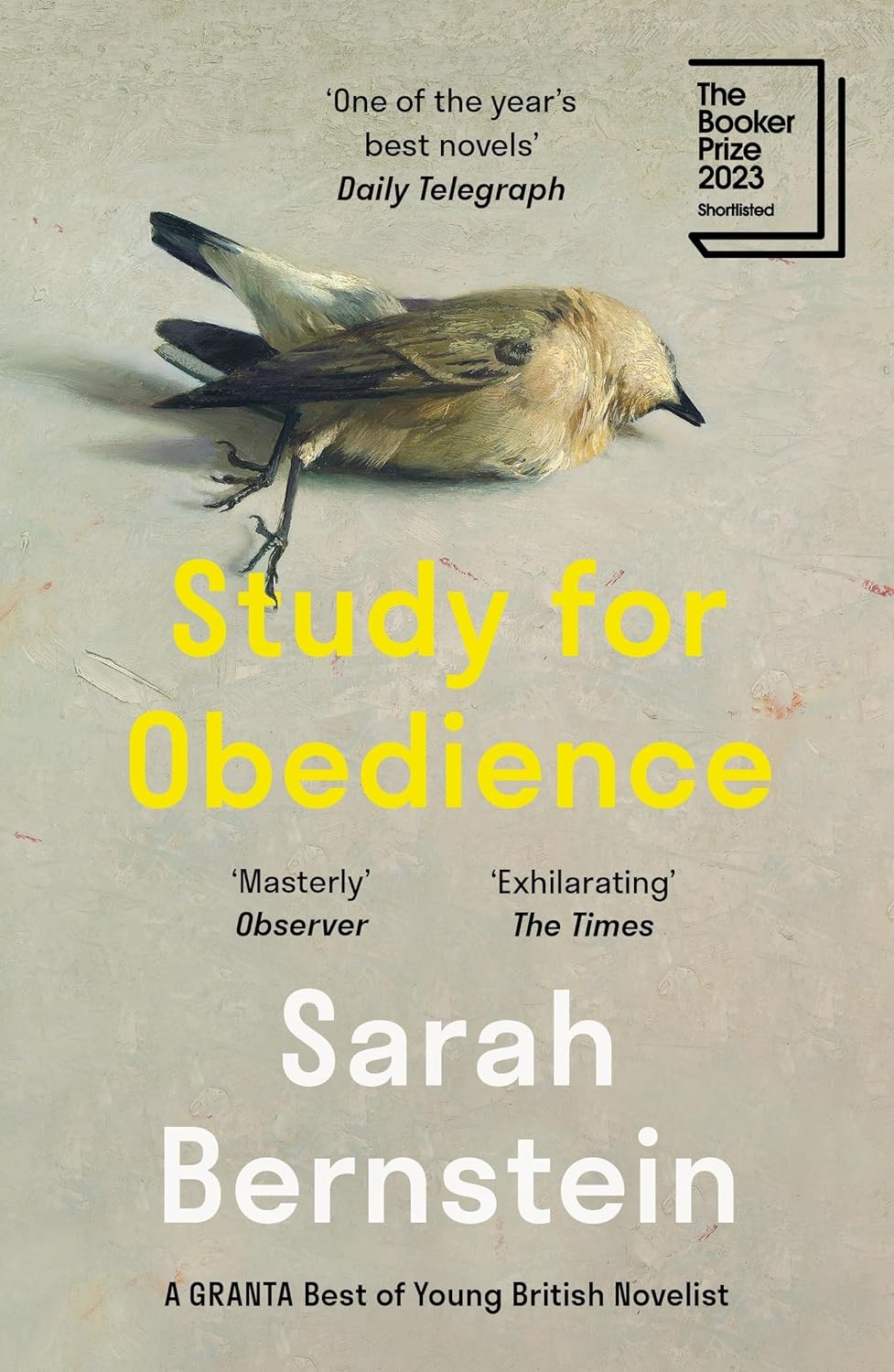 Study for Obedience: Shortlisted for the Booker Prize 2023