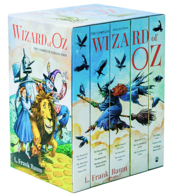 Die komplette Sammlung „Wizard of OZ“, Serie 15, Bücher-Sammelbox-Set von L. Frank Baum (3 in 1 Buch) ((Wunderbarer Zauberer von Oz, Wunderbares Land von Oz, Ozma von Oz, Dorothy und der Zauberer in
