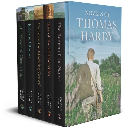 The Novels of Thomas Hardy 5 Books Set: Jude the Obscure, Tess of the d'Urbervilles, The Return of the Native, The Mayor of Casterbridge, Far from the Madding Crowd