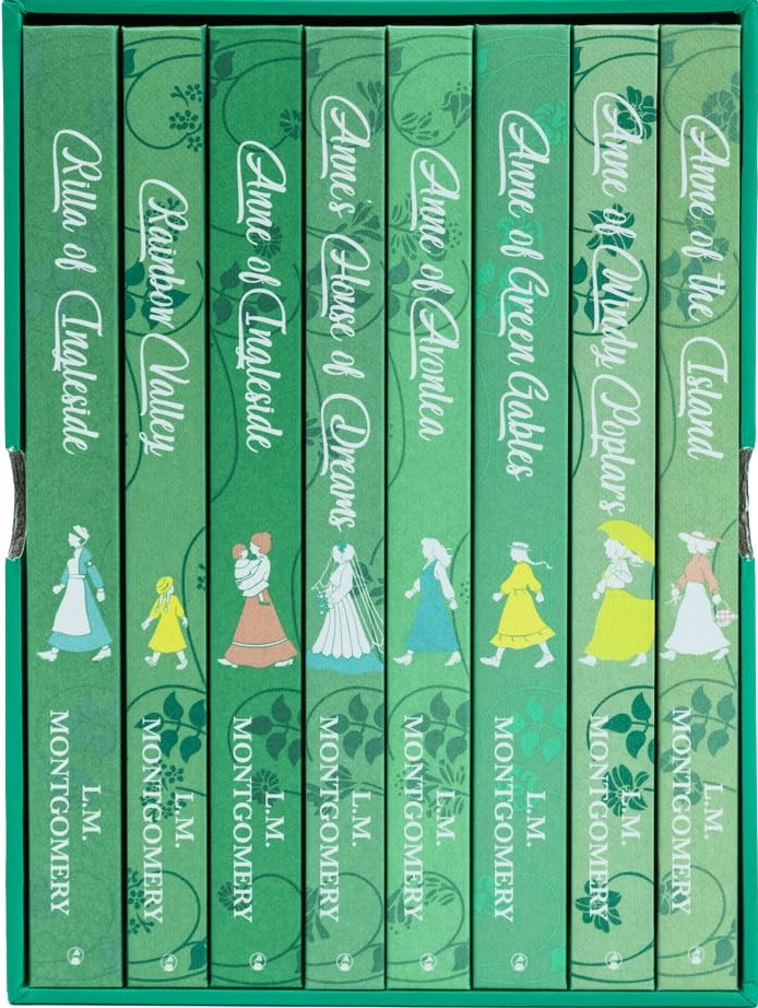 The Complete Collection of Anne of Green Gables 8 Hardback Deluxe Set: Anne of Green Gables, Anne of Avonlea, Anne of Ingleside, Anne of Windy Poplars, Anne of the Island