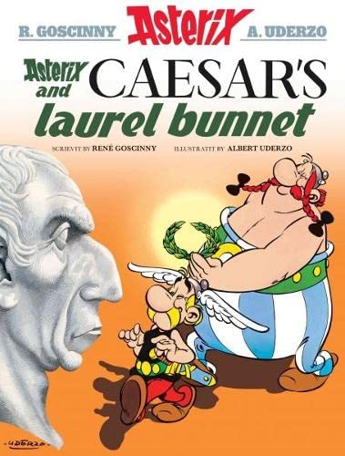 Asterix and Caesar's Laurel Bunnet (Asterix in Scots)