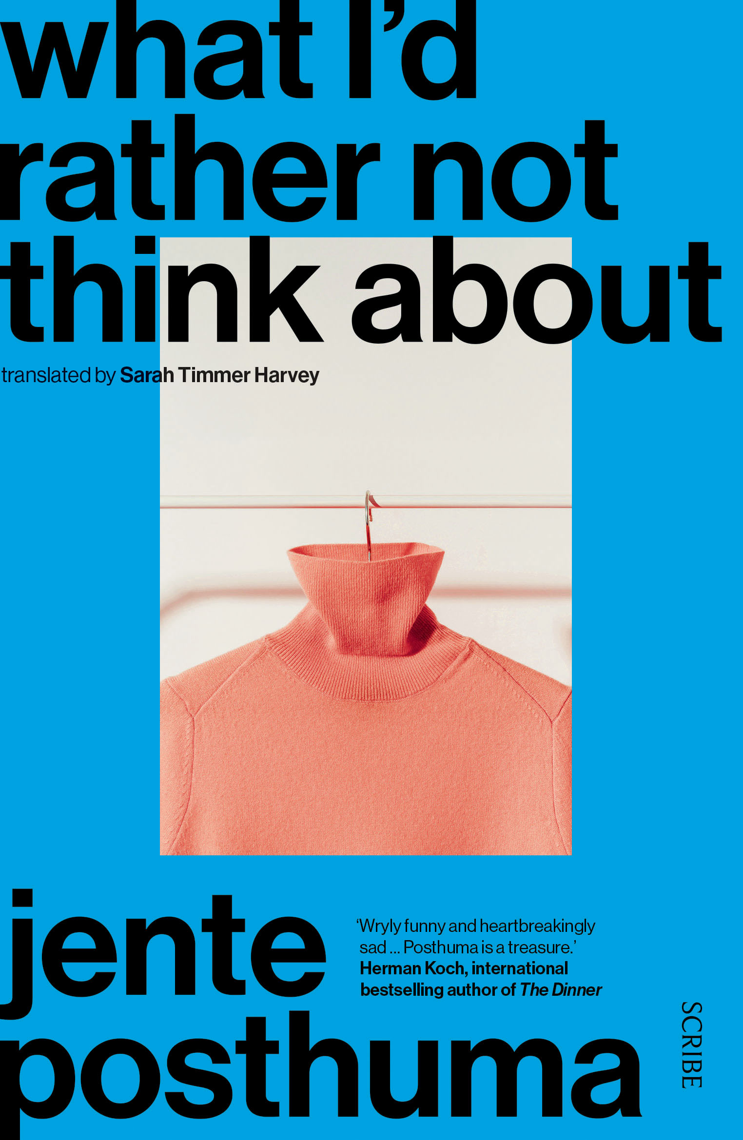 What I'd Rather Not Think About: shortlisted for the International Booker Prize 2024