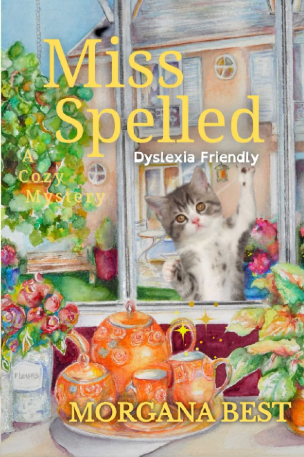 Miss Spelled Dyslexia Friendly: Fun Cozy mystery (The Kitchen Witch Dyslexic Friendly cozy mysteries with dyslexic font, Band 1)