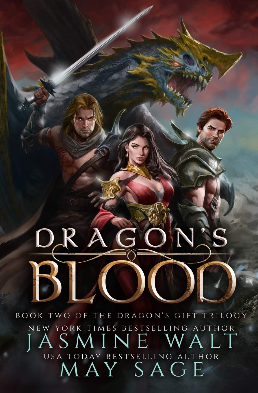 Dragon's Blood: a Reverse Harem Fantasy Romance (The Dragon's Gift Trilogy, Band 2)