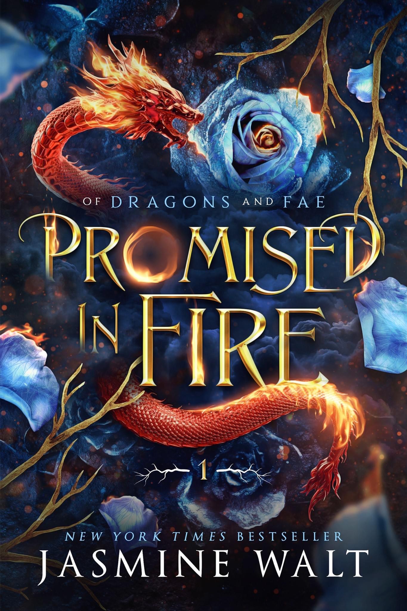 Promised in Fire (Of Dragons and Fae, Band 1)
