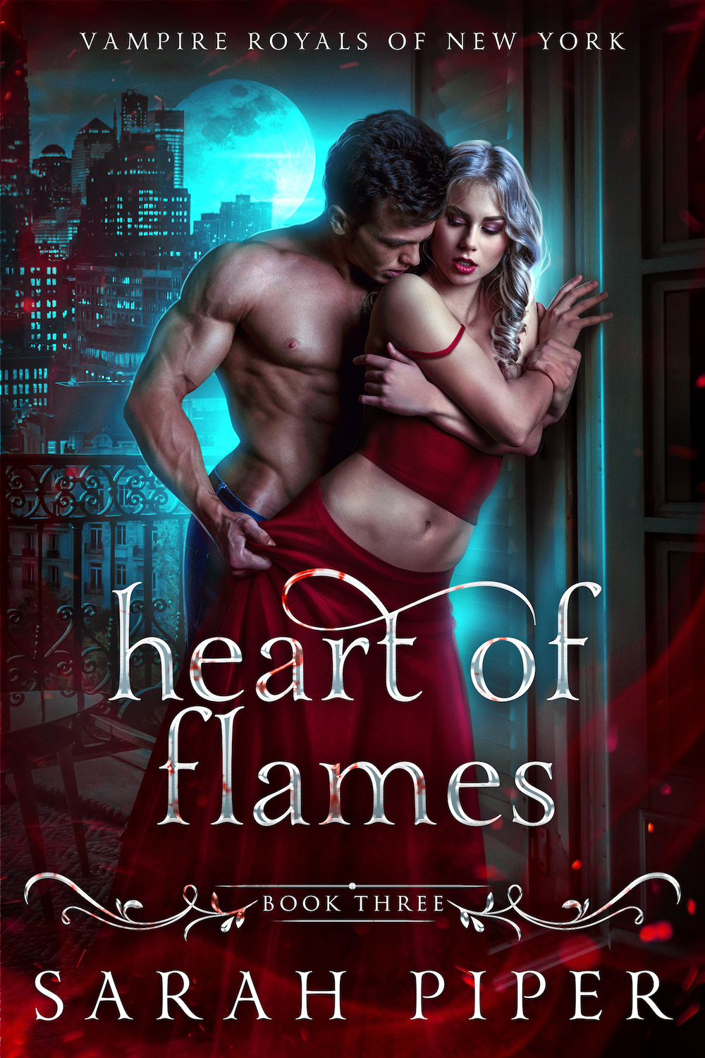 Heart of Flames: A Dark Vampire Romance (Vampire Royals of New York, Band 6)