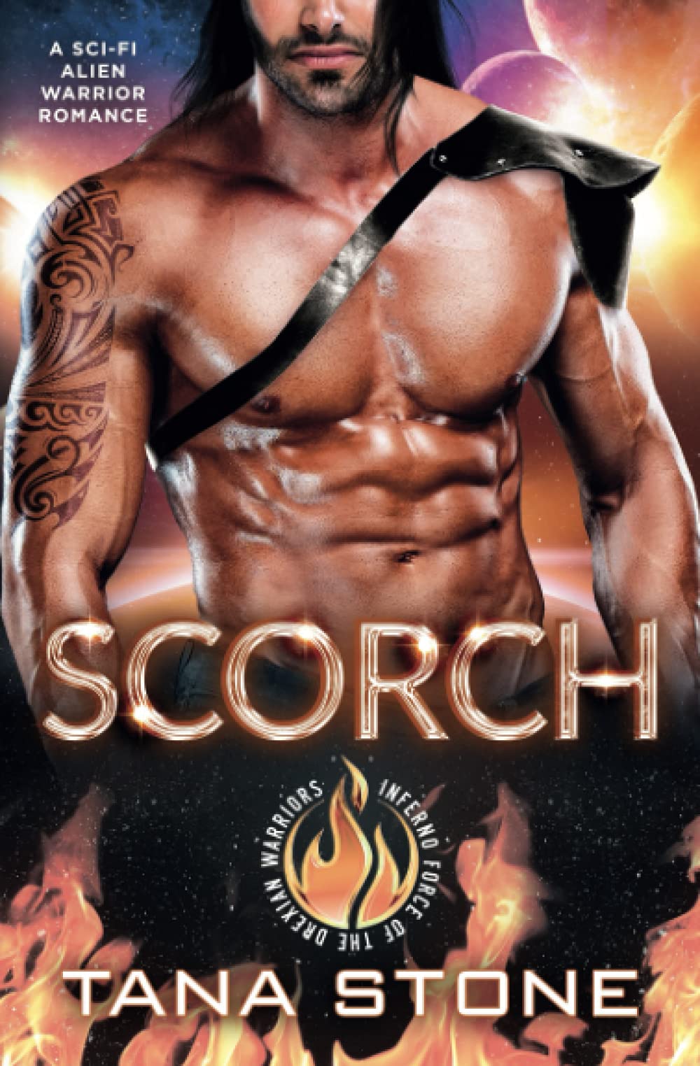 Scorch: A Sci-Fi Alien Warrior Romance (Inferno Force of the Drexian Warriors, Band 2)