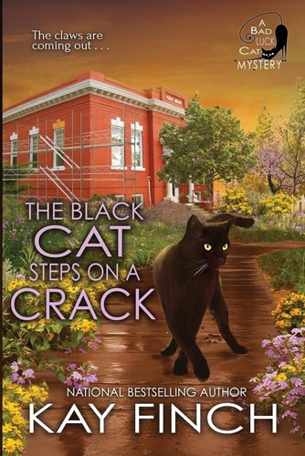 The Black Cat Steps on a Crack (A Bad Luck Cat Mystery, Band 4)