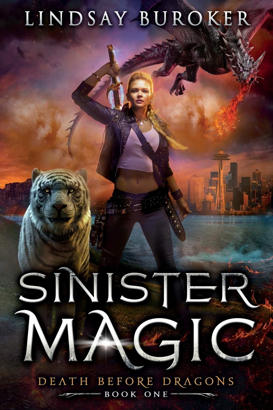 Sinister Magic: An Urban Fantasy Dragon Series (Death Before Dragons, Band 1)