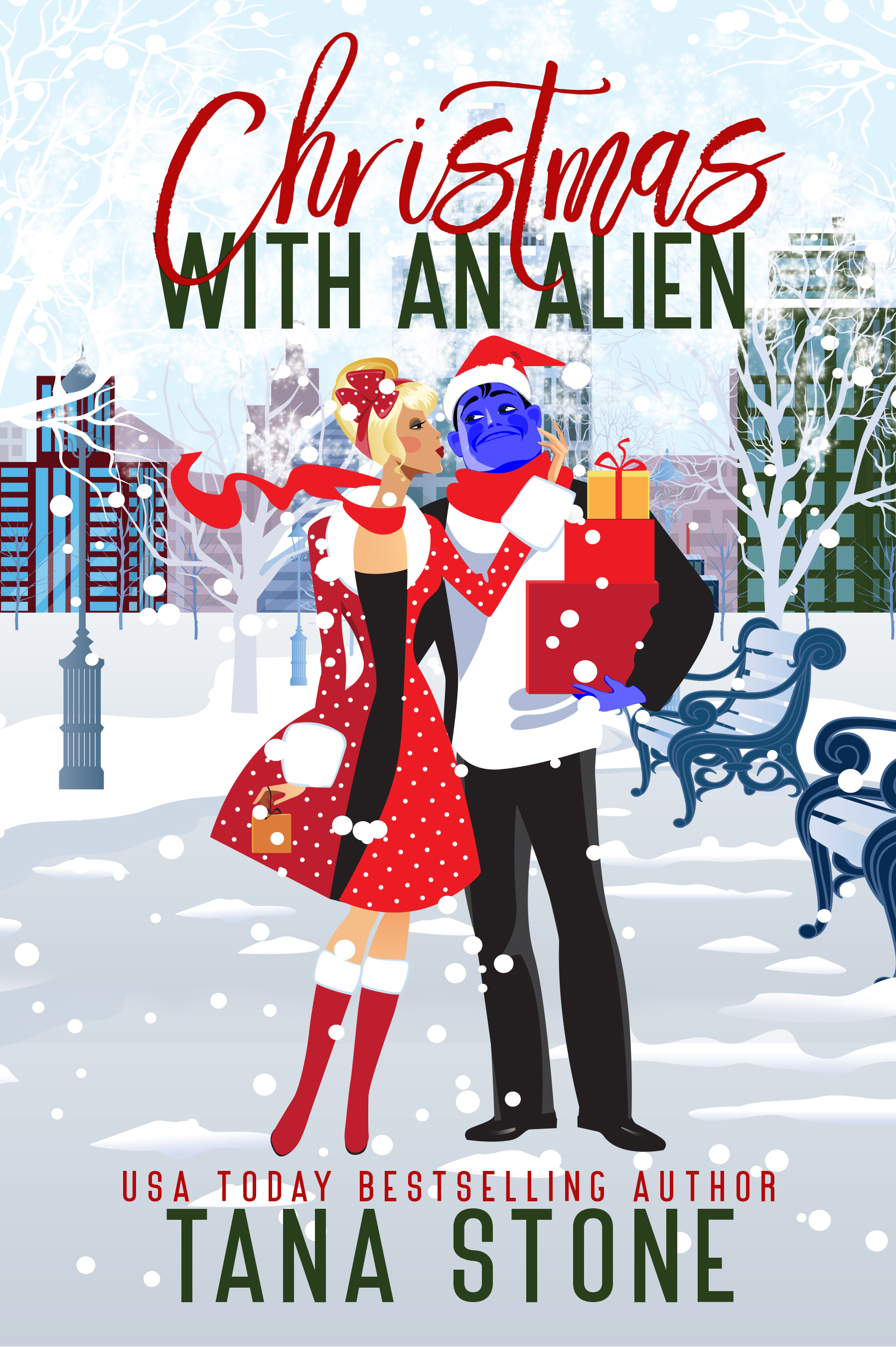 Christmas with an Alien: A Sci-Fi Alien Holiday Romance